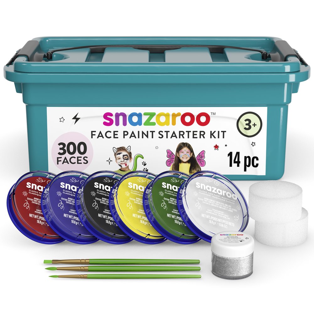 Mini Starter Kit Professional Face Paint Starter Kit Snazaroo UK